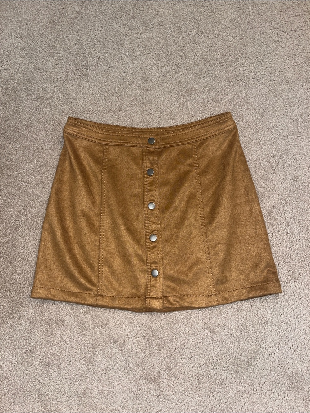 No Boundaries Suede Skirt